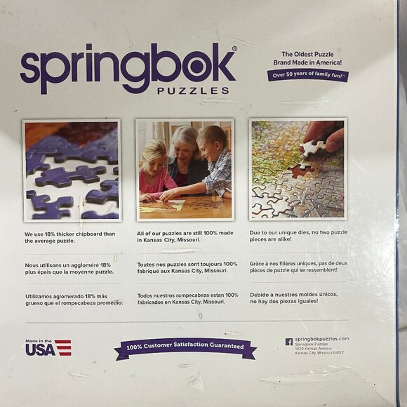 New Sealed Springbok 2000 Piece Jigsaw Puzzle Guitars Six String Symphony 34x42 - Picture 9 of 12